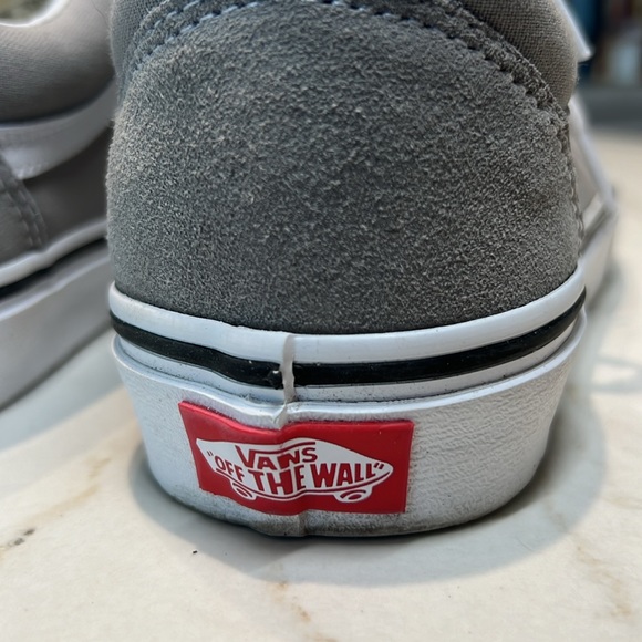 Vans Old Skool Shoe. Drizzle/True White (Size 6.5) - Picture 7 of 13